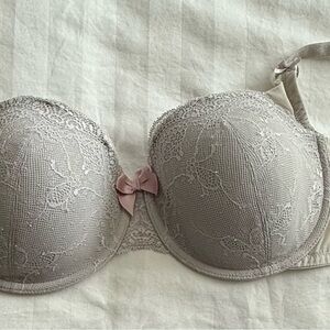 Dkny Cream Lace Underwire Bra